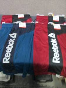 lot 73 image: 4 pr NWT -Large Mens Reeboks Short...