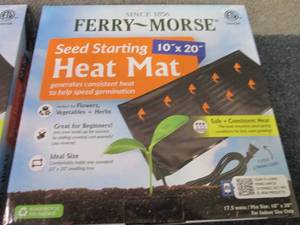 lot 111 image: 2 Ferry Morse 10 x 20 Seed Starte...