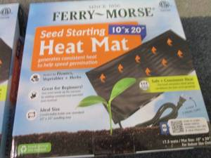 lot 114 image: 2 Ferry Morse 10 x 20 Seed Starte...