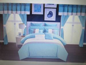 lot 157 image: Chic Home Design Vixen 24-Pc. Bedro...