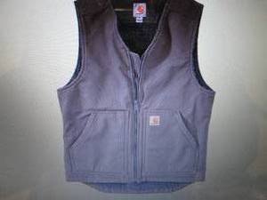 lot 160 image: Carhartt Mens Washed Duck Fleece-L...