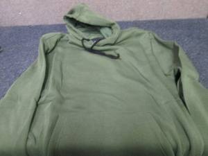 lot 162 image: Medium Avenue 1975 Olive Hooded Swe...