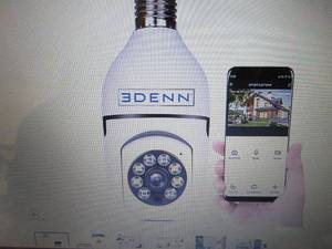 lot 239 image: Edenn I-Defend Camera Light Bulb Se...