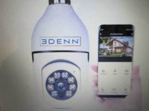 lot 240 image: Edenn I-Defend Camera Light Bulb Se...