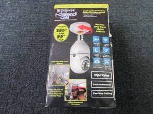 lot 241 image: Edenn I-Defend Camera Light Bulb Se...