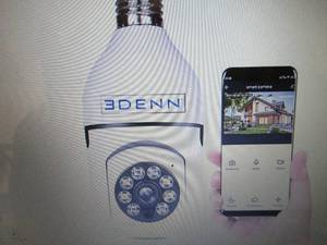 lot 242 image: Edenn I-Defend Camera Light Bulb Se...