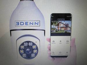 lot 244 image: Edenn I-Defend Camera Light Bulb Se...