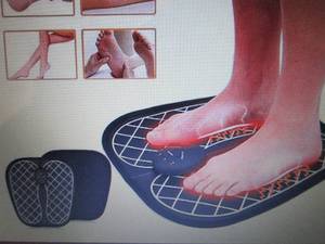 lot 252 image: EMS Foot Massager Mat open box, unt...