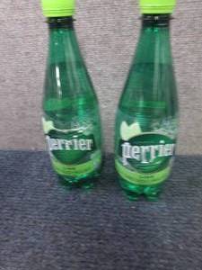 lot 283 image: 12- 16.9 oz Perrier Lime...
