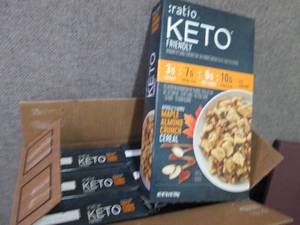 lot 296 image: 6- 9.7 oz Keto Friendly Maple Almon...