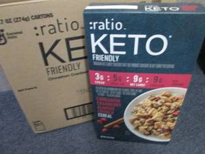 lot 297 image: 6- 9.7 oz Keto Friendly Cinnamon Cr...