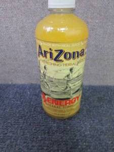 lot 302 image: 6- 34 oz Arizona Rx Energy Herbal T...