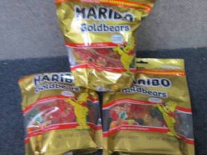 lot 355 image: 3- 14 oz Haribo Goldbear...