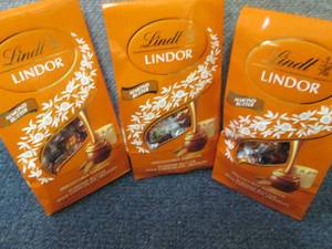 lot 357 image: 3- 5.1 oz Lindt Almond Butter Milk ...