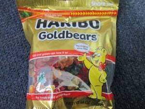 lot 358 image: 3- 14 oz Haribo Goldbear...