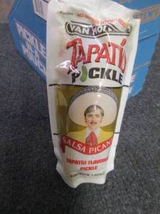 lot 371 image: 12- Tapatio Salsa Picante Pickles...