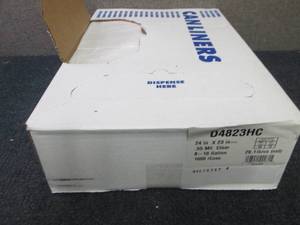 lot 474 image: Case of 1000 Clear 8-10 Gallon 24x2...