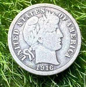 1916 Dime
