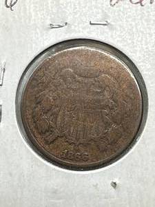 1866 2 Cent Piece