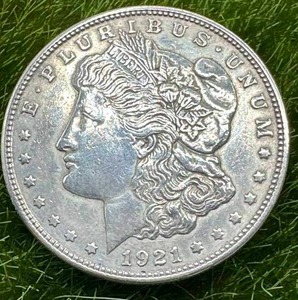 1921 Morgan Silver Dollar