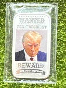 1oz .999 Silver Donald Trump mugshot Bar