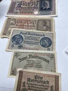 WW2 German Currency