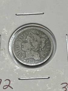 1872 Three Cent Nickel