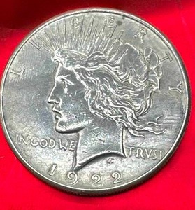 1922 Silver Peace Dollar