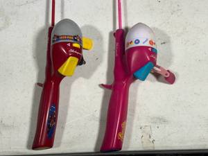 Pair of Kids Shakespeare Fishing Poles
