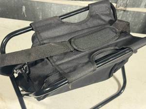 Portable Recreation Seat with Cooler and Carry Strap