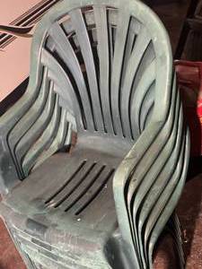 Set of 6 Patio Chairs