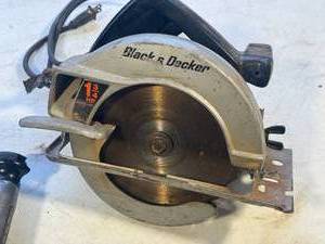 Craftsman Saber Saw and Black and Decker Circular Saw