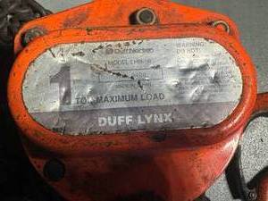 Duff Linx 1 Ton Overhead Crane