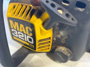 Mac 3210 Gas Powered Chain Saw, 32CC