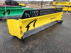 lot 27 image: SnowWolf QuattroPlowXT 9 Wing Plow QPXT-126 with FlexFrame