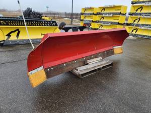lot 48A image: 8 Truck Plow with Mount and Lights