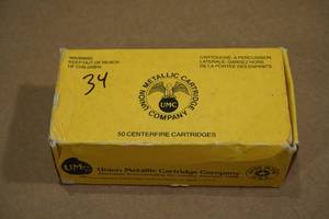 lot 173 image: 34 Reloaded .38 Special Lead Ammo
