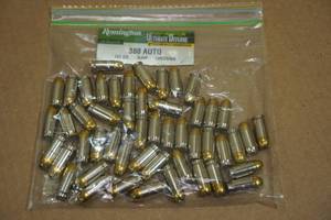 lot 175 image: 50 Remington Ultimate Defense .380 Auto 102 Gr BJ HP Ammo