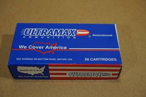lot 177 image: 50 Ultramax .40 S&W 180 Gr FMJ Ammo