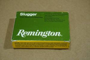 lot 210 image: 5 Remington Slugger 20 Gauge 2-34 Rifled HP Slugs