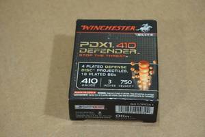 lot 214 image: 10 Winchester PDX1 Defender 410 Bore 3 Shotshells