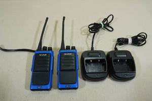 lot 60 image: Arcshell 2-Mile Range Rechargeable Walkie Talkies with Charger