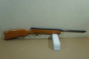 lot 18 image: Vintage JC Higgins for Sears Roebuck Push Barrel Air Rifle
