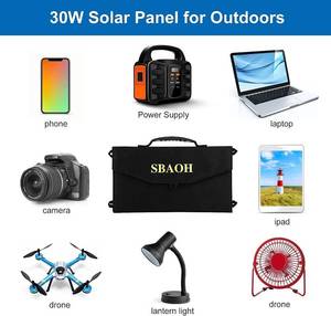 lot 28 image: SBAOH Portable Solar Panel