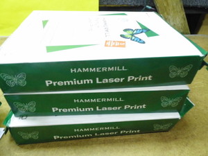 MM 3 Reams Hammermill Paper Premium Lazer Print
