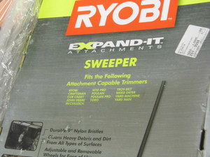 Ryobi Expand-It Sweeper attachment RYSWP25 $169.99