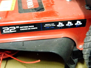 Toro gas powered String Mower GTS 163CC Briggs and Stratton motor and 22 Cutting path $469.99
