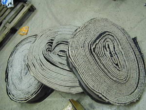 (3) Rolls of foundation barrier insulation unknown length