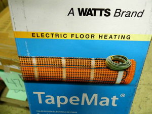 Suntouch electric floor heating tape mat 15 sq ft