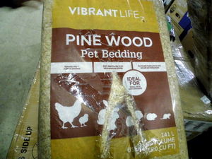 Vibrant Life 5.cu ft Bag Pine Wood Pet Bedding